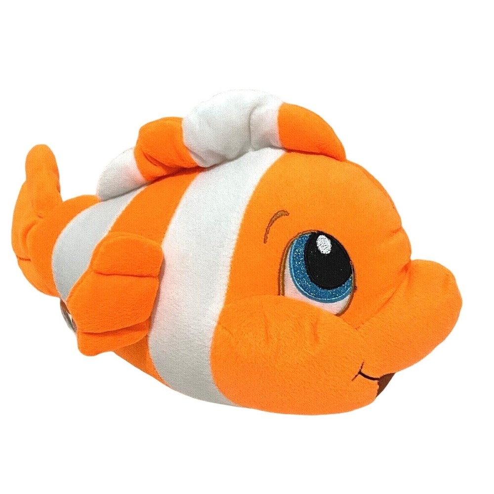 Fiesta Chester Clown Fish Plush 14" Happy Face Smiling Ocean Core Stuffed Animal